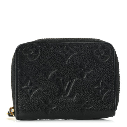 Louis Vuitton Empreinte Zippy Coin Purse Black 1 of 10