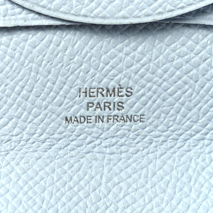 Hermes Epsom Bastia Coin Purse Bleu Brume 6 of 8