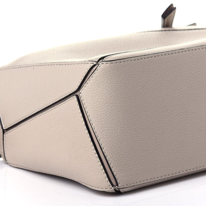 Loewe Calfskin Small Puzzle Bag Light Oat 6 of 9