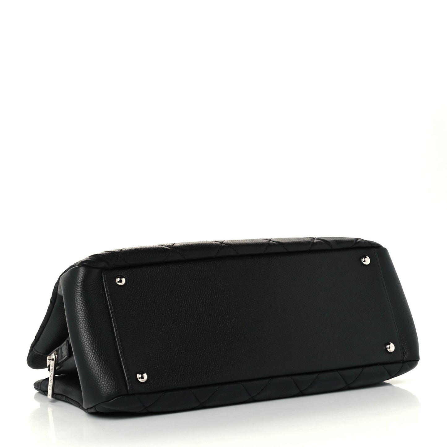 Caviar Quilted CC Timeless Soft Tote Black