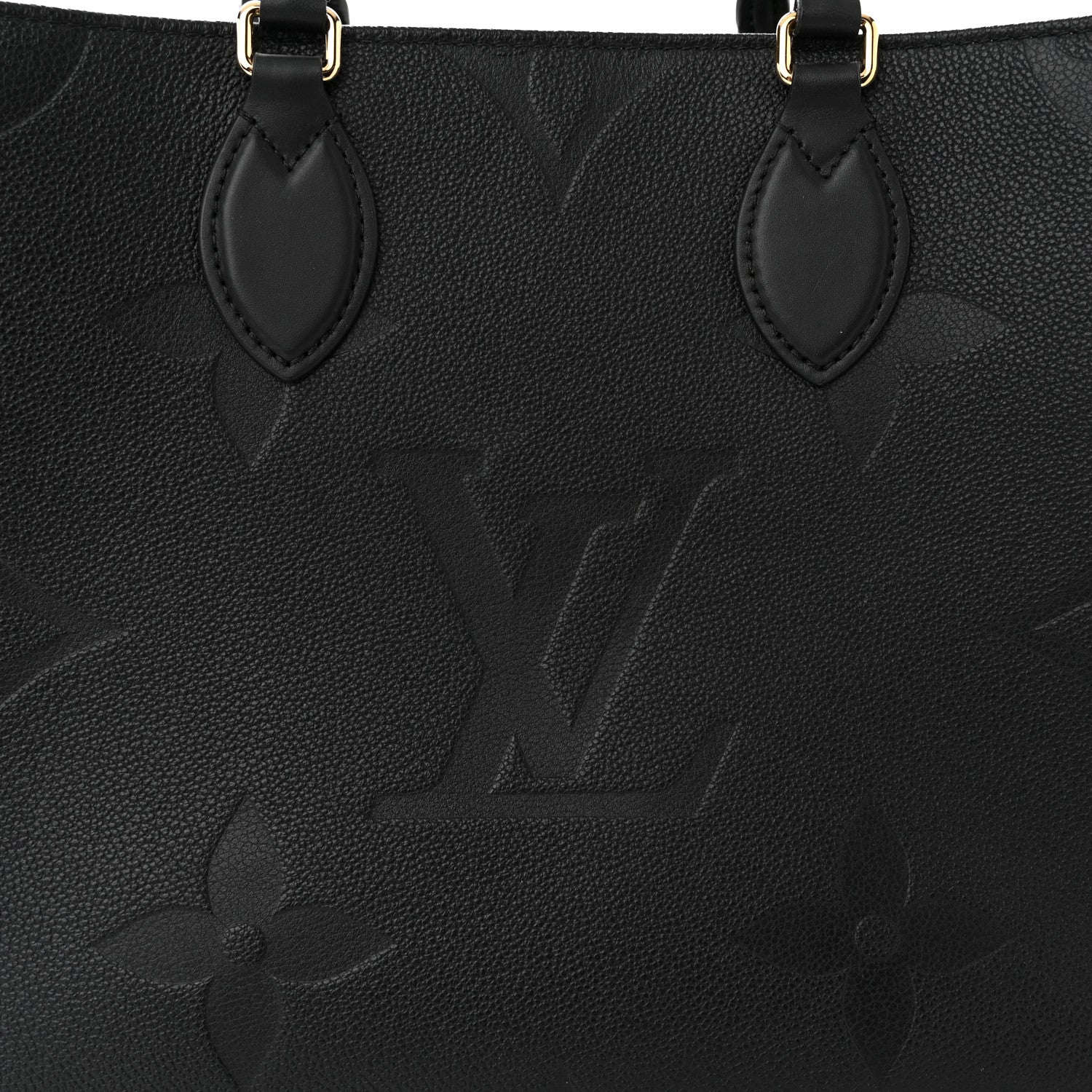 Louis Vuitton Empreinte Monogram Giant Onthego MM Black 6 of 8