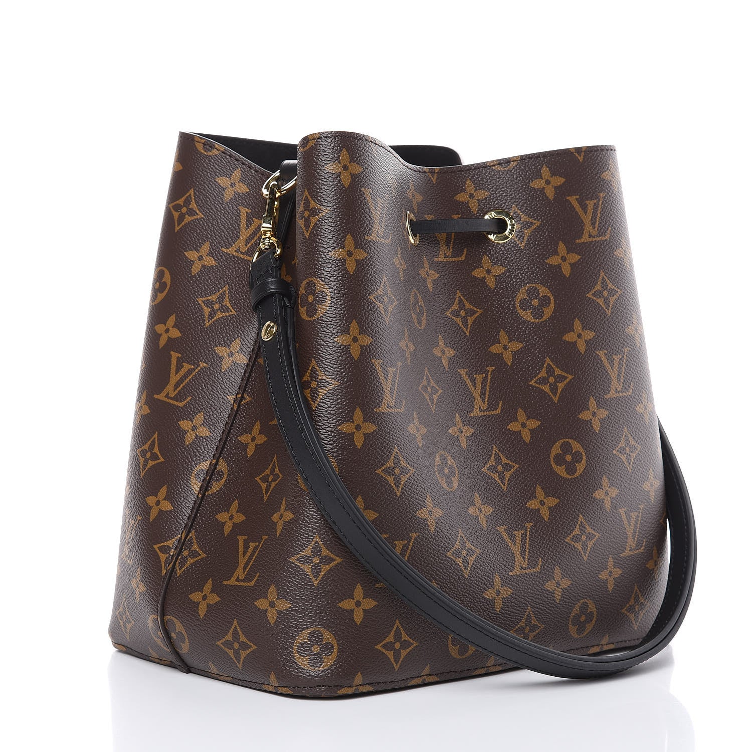 Louis Vuitton Monogram Neonoe MM Black 3 of 9