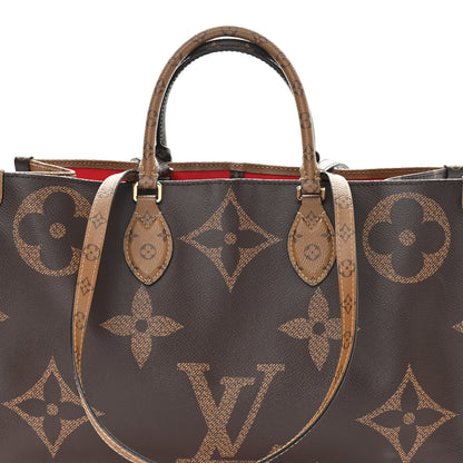 Louis Vuitton Reverse Monogram Giant Onthego GM 7 of 9