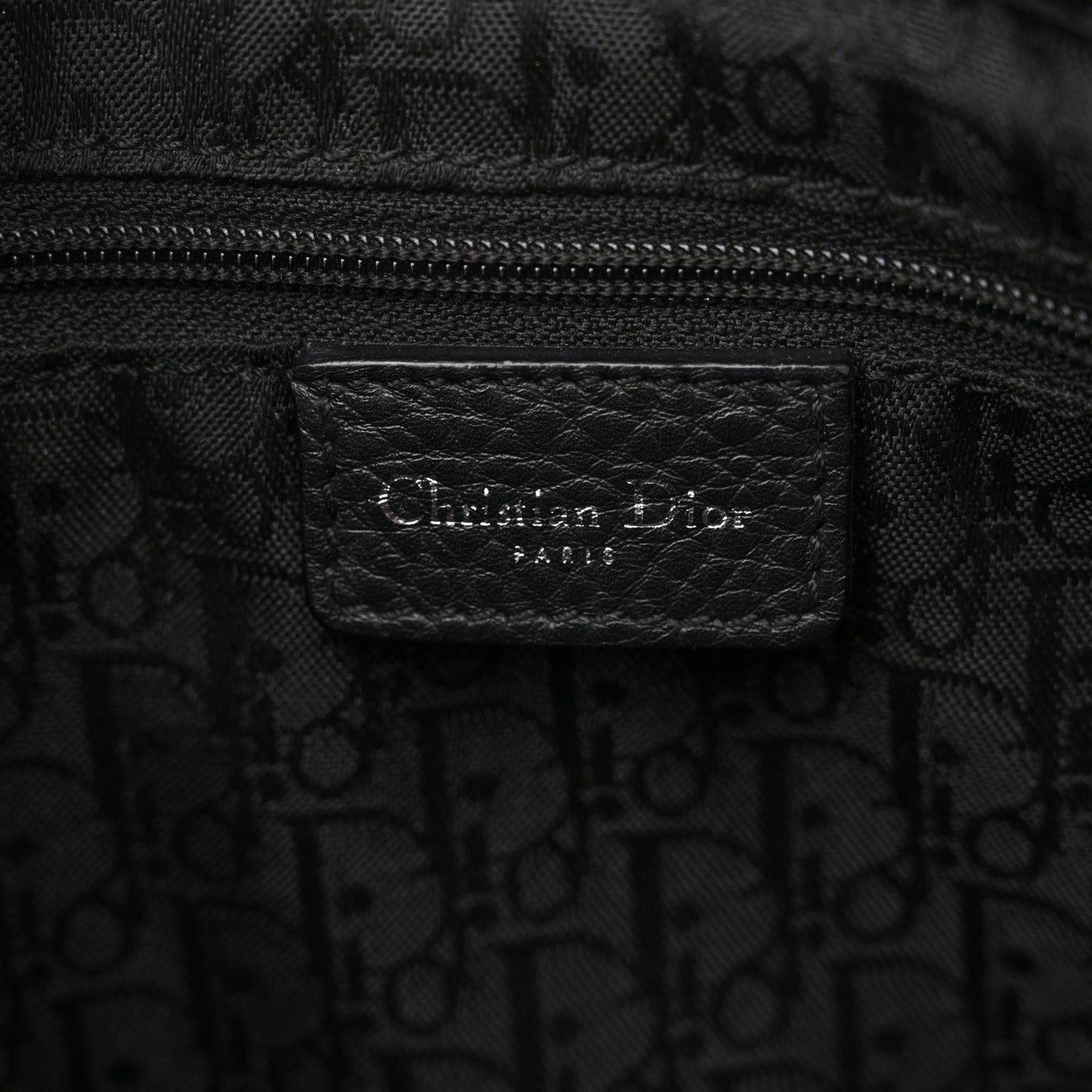 Deerskin Cannage Stitched Boston Black