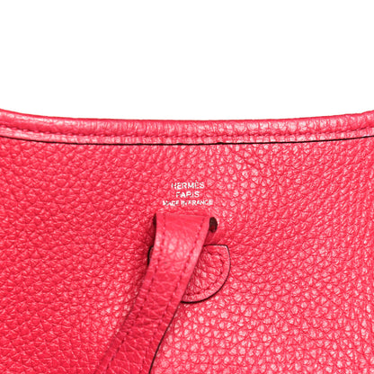 Hermes Taurillon Clemence Evelyne TPM Rose Extreme 5 of 10