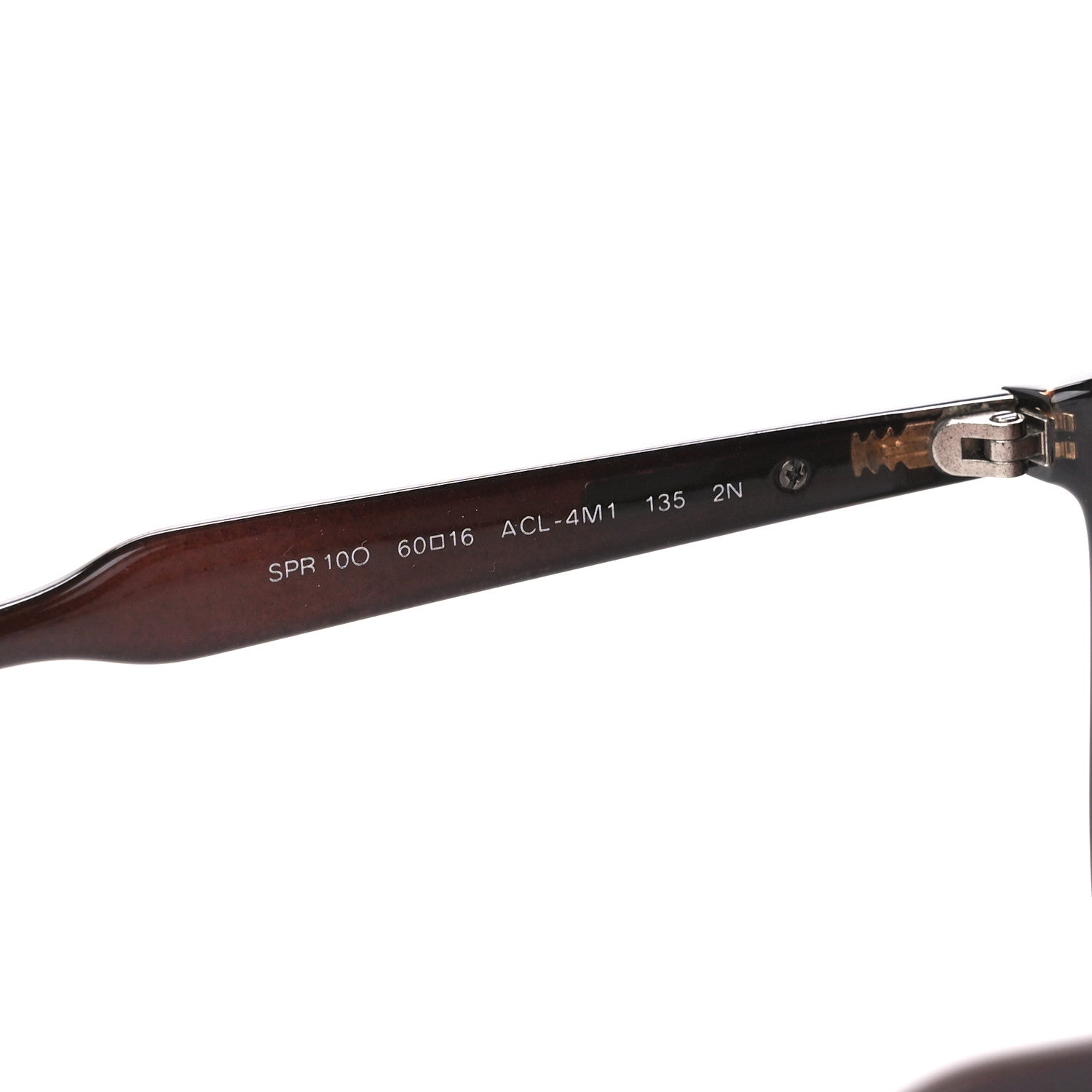 Prada Acetate Sunglasses SPR 100 Gradient Brown 5 of 8