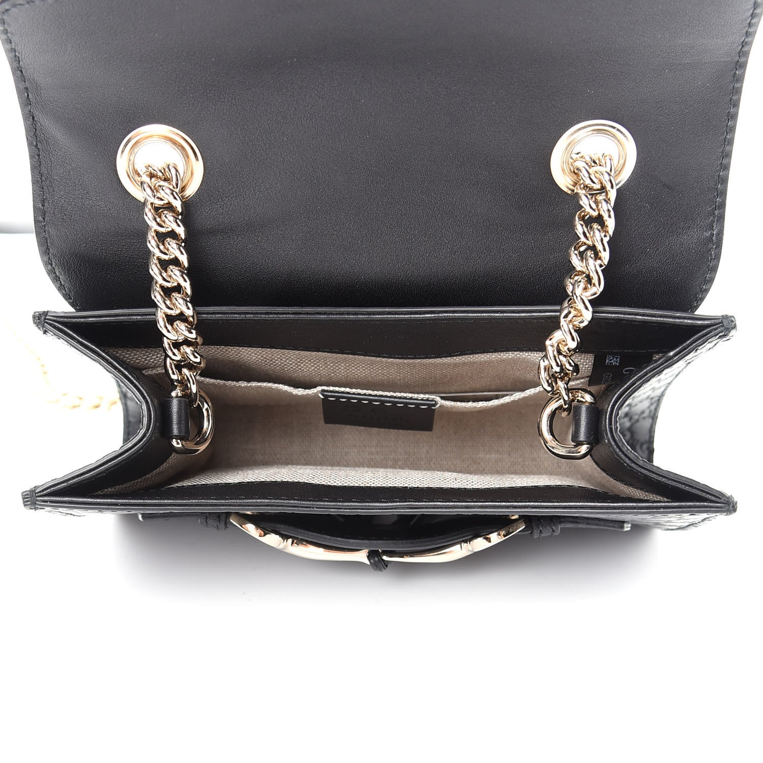 Gucci Microguccissima Mini Emily Shoulder Bag Black 5 of 9