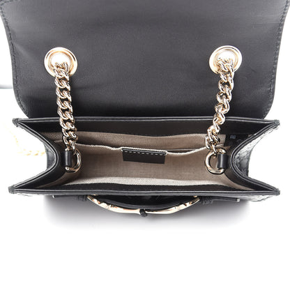 Gucci Microguccissima Mini Emily Shoulder Bag Black 5 of 9
