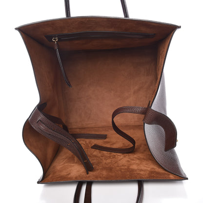 Celine Shiny Grained Calfskin Medium Phantom Luggage Brown 5 of 13