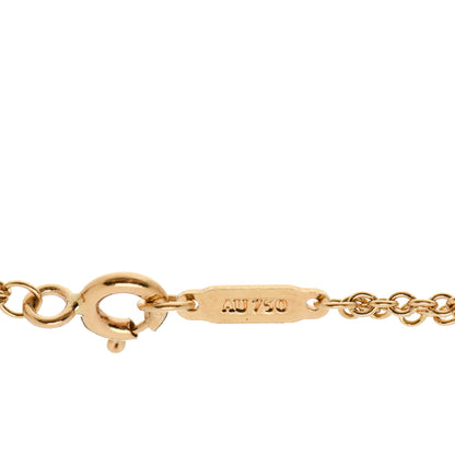 Tiffany 18K Yellow Gold Return To Tiffany Love Heart Tag Key Bracelet 5 of 5