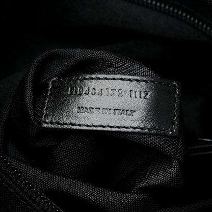 Saint Laurent Canvas Calfskin Rivington Race Convertible Backpack Black 7 of 10
