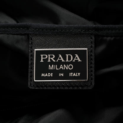 Prada Tessuto Nylon Saffiano Viaggio Carry On Travel Bag Black 5 of 13