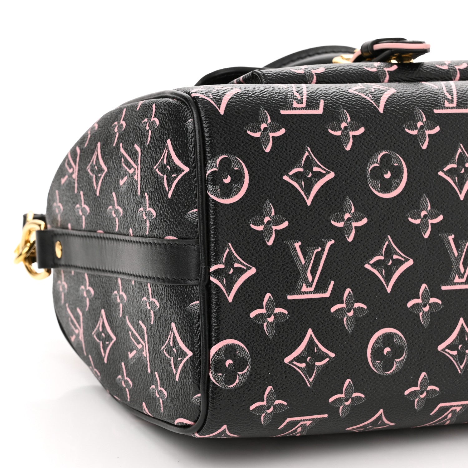 Louis Vuitton Monogram Fall for You Speedy Bandouliere 25 Black 8 of 9