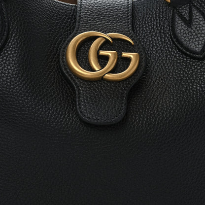 Gucci New Sakai Calfskin Lux Small Dahlia Tote Black 9 of 11