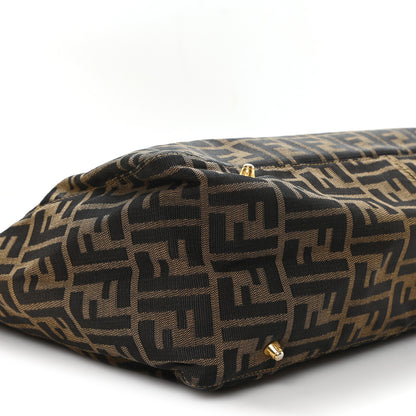 Fendi Zucca Top Handle Tote Tobacco 8 of 9