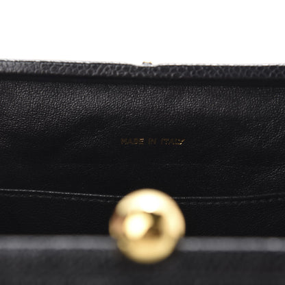 Chanel Caviar Quilted Frame Evening Bag Black 10 of 13
