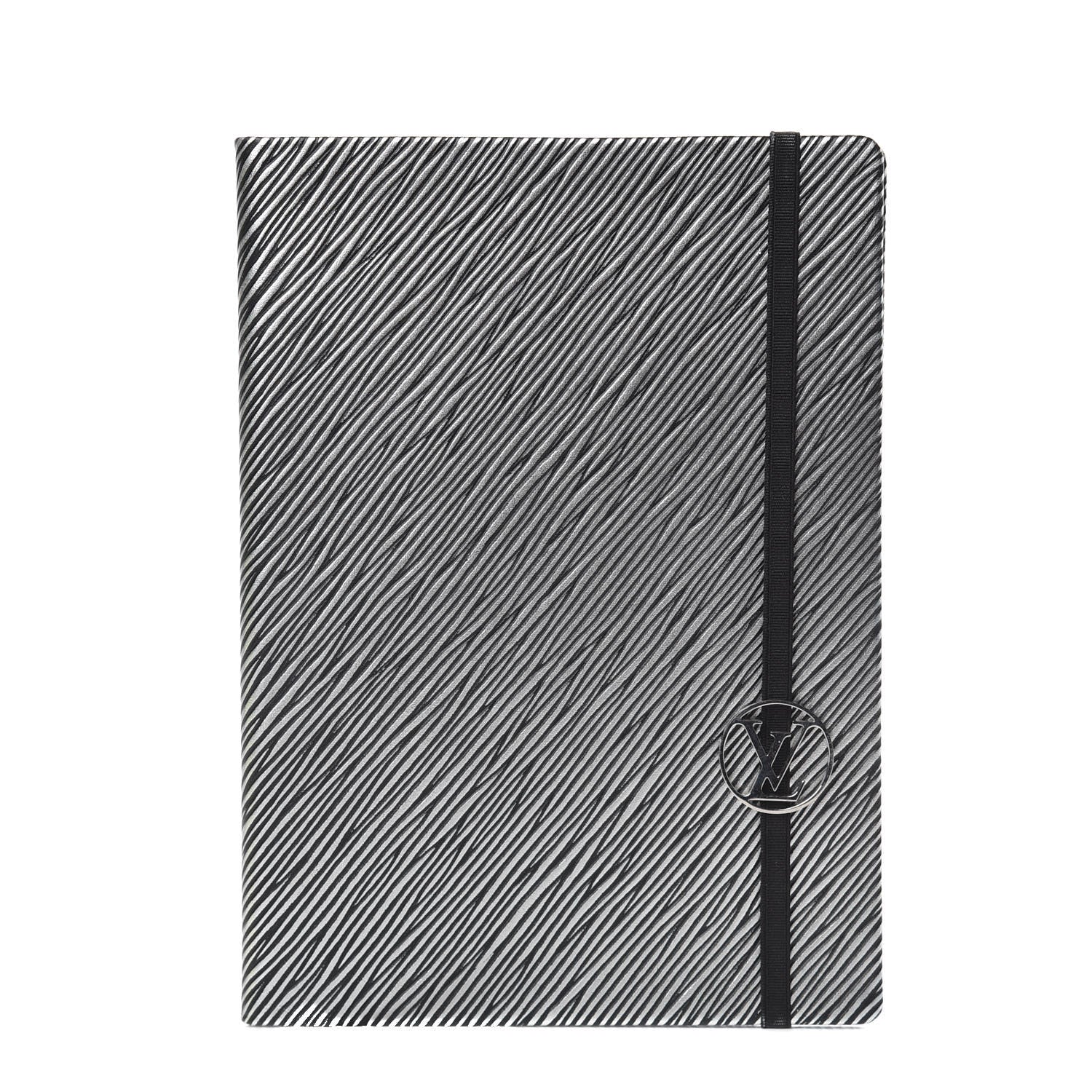 Louis Vuitton Epi Gustave Notebook MM Platine 1 of 6
