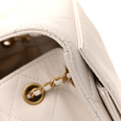 Chanel Caviar Quilted Small Chanel 25 Handbag White 11 of 14