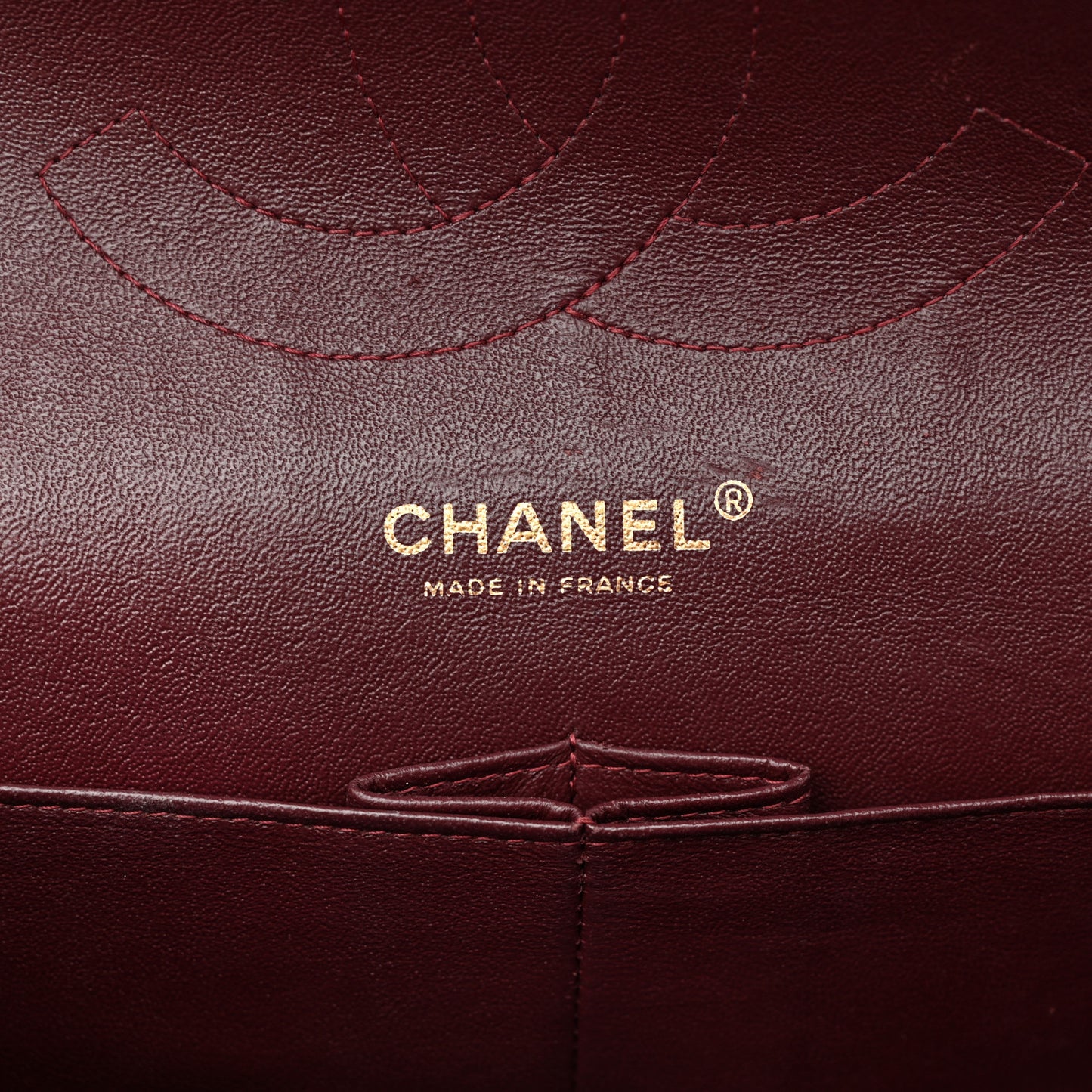 Lambskin Quilted Jumbo Double Flap Black