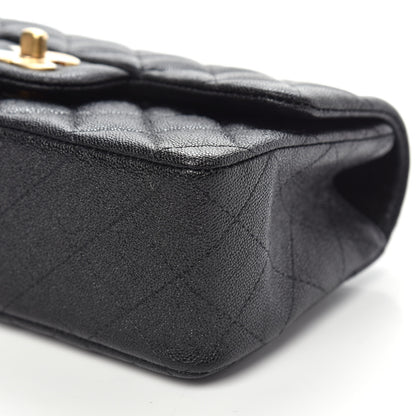 Chanel Caviar Quilted Mini Top Handle Rectangular Flap Black 6 of 11