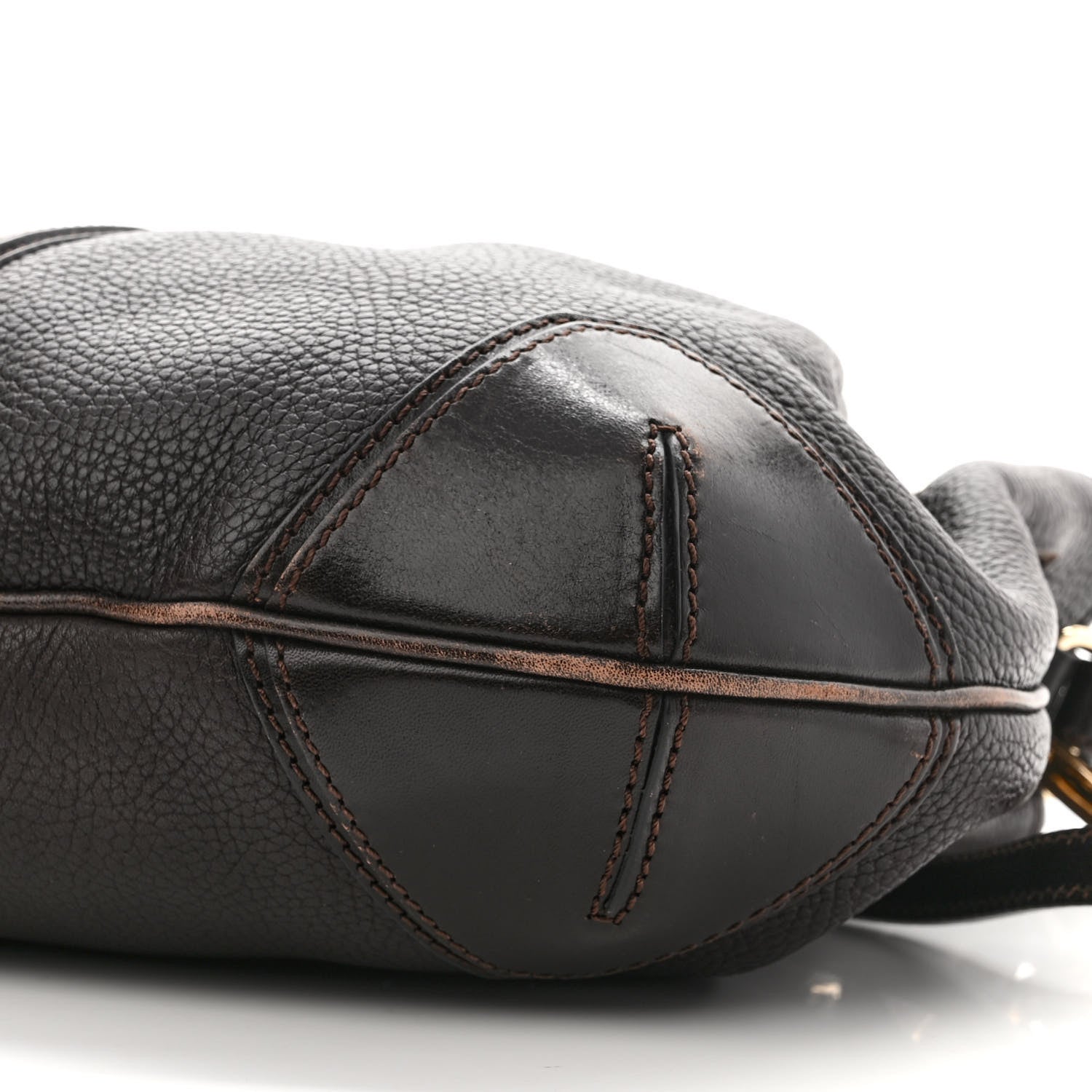 Burberry Grainy Calfskin Willenmore Hobo Black 10 of 12