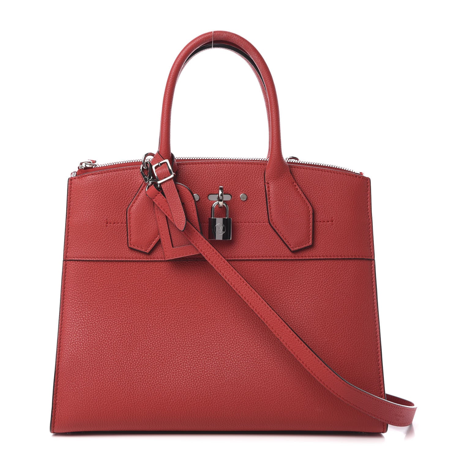 Louis Vuitton Calfskin City Steamer MM 1 of 11