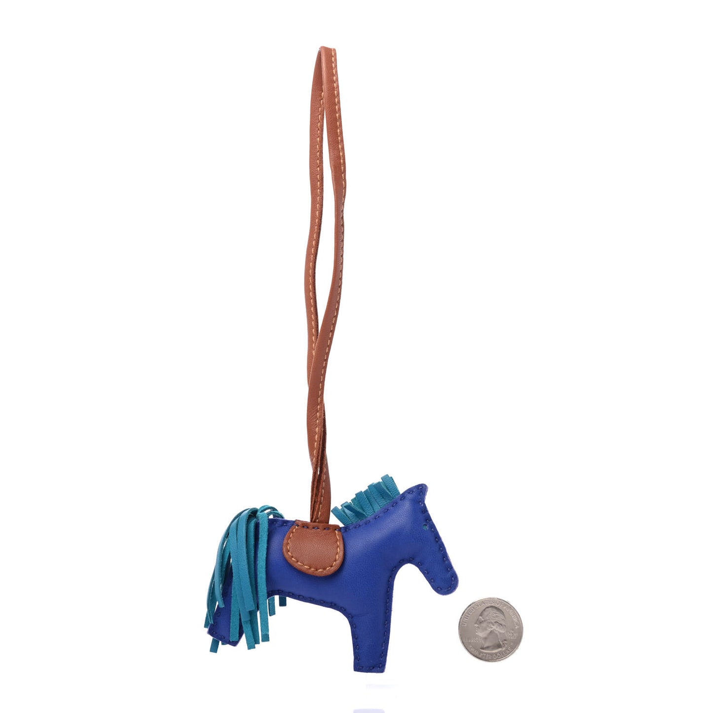 Milo Lambskin Grigri Rodeo Horse Bag Charm PM