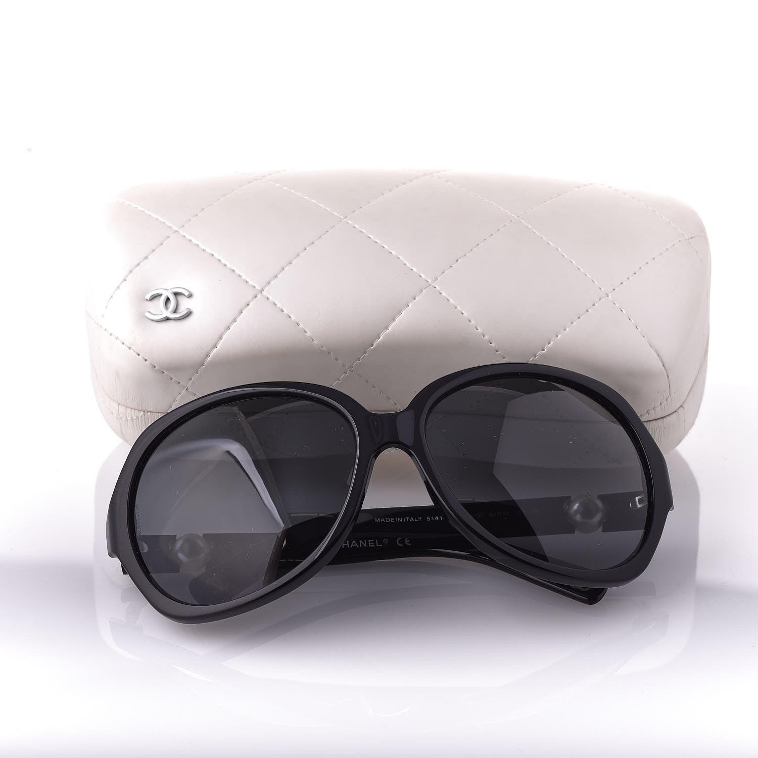 Chanel Pearl Sunglasses 5141-H Black 8 of 8