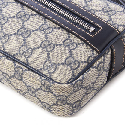Gucci GG Plus Monogram Small Shoulder Bag Navy 4 of 9