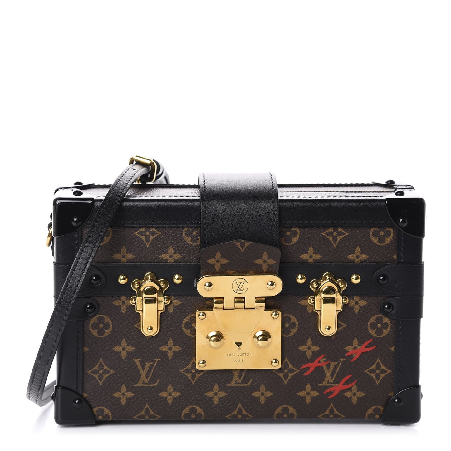 Monogram Petite Malle Black