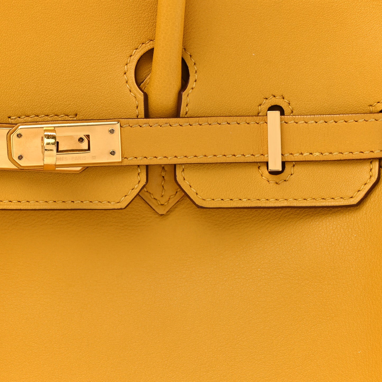 Swift Birkin 25 Jaune Ambre