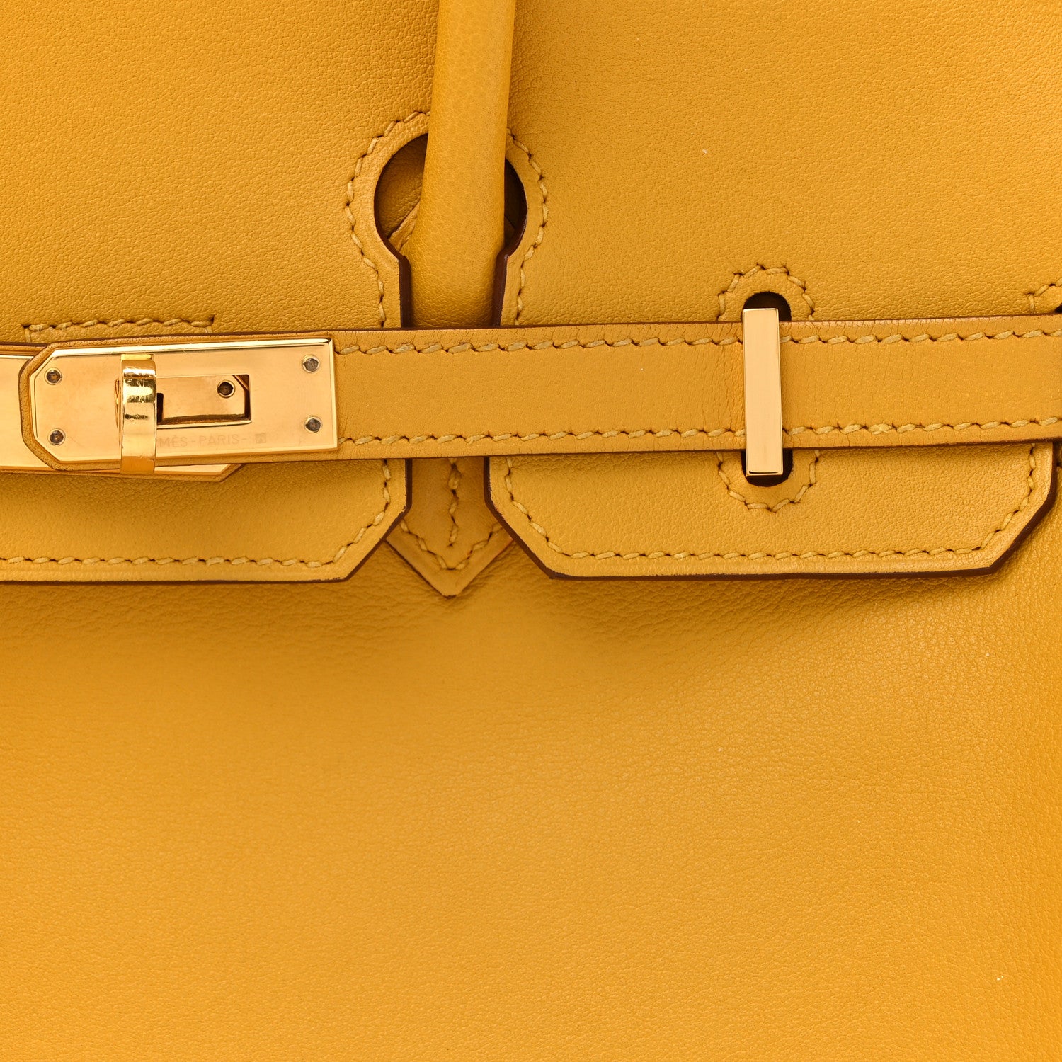 Hermes Swift Birkin 25 Jaune Ambre 8 of 20