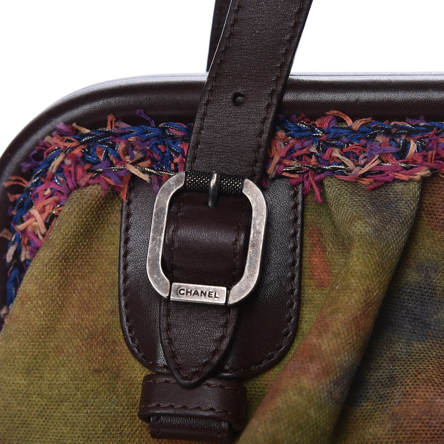 Washed Toile Graffiti On The Pavements Bowler Khaki Multicolor