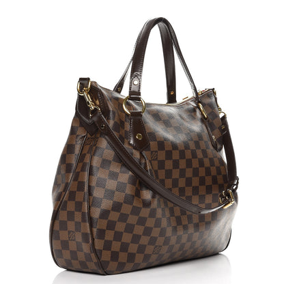 Louis Vuitton Damier Ebene Evora MM 4 of 14