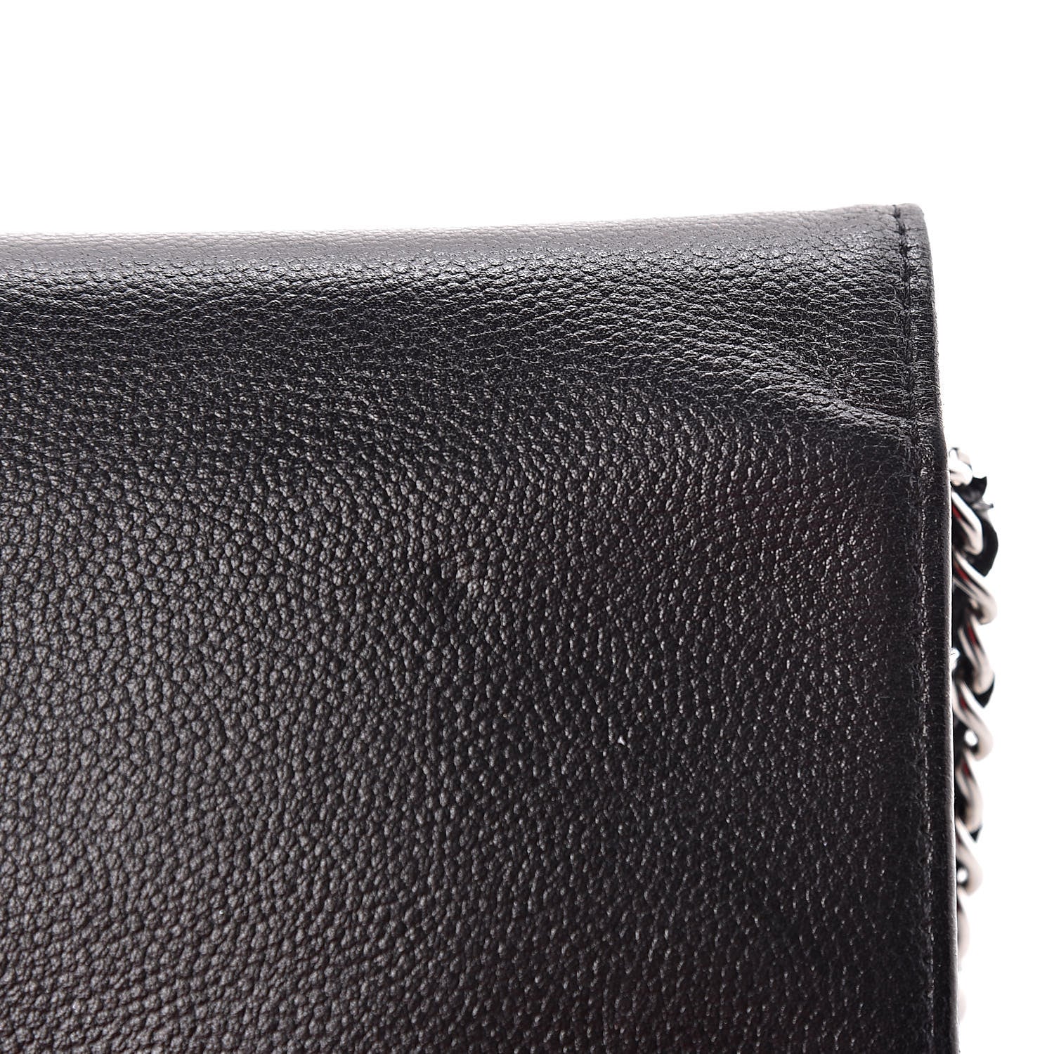 Chanel Caviar Sevruga Wallet On Chain WOC Black 14 of 15