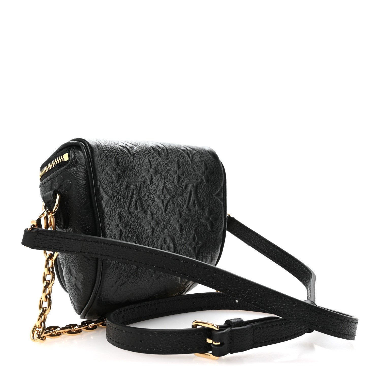 Louis Vuitton Empreinte Mini Bumbag Black 3 of 10