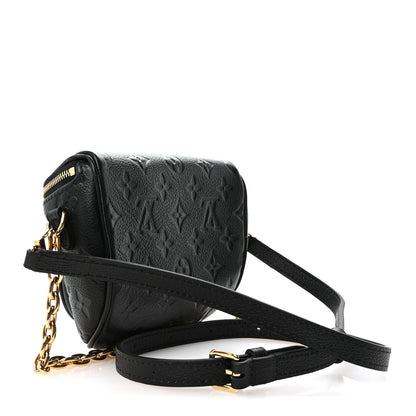 Louis Vuitton Empreinte Mini Bumbag Black 3 of 10