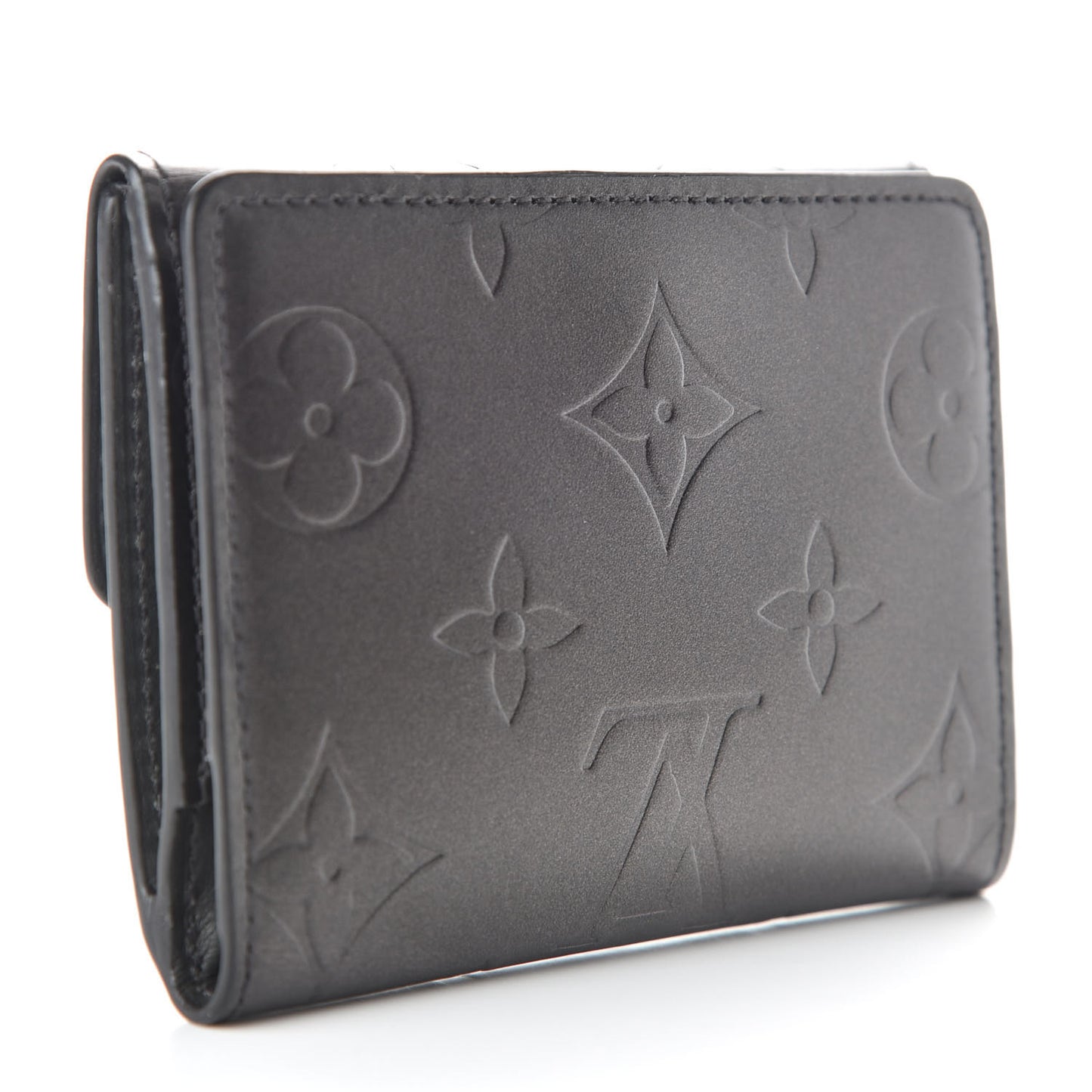 Mat Monogram Ludlow Wallet Black