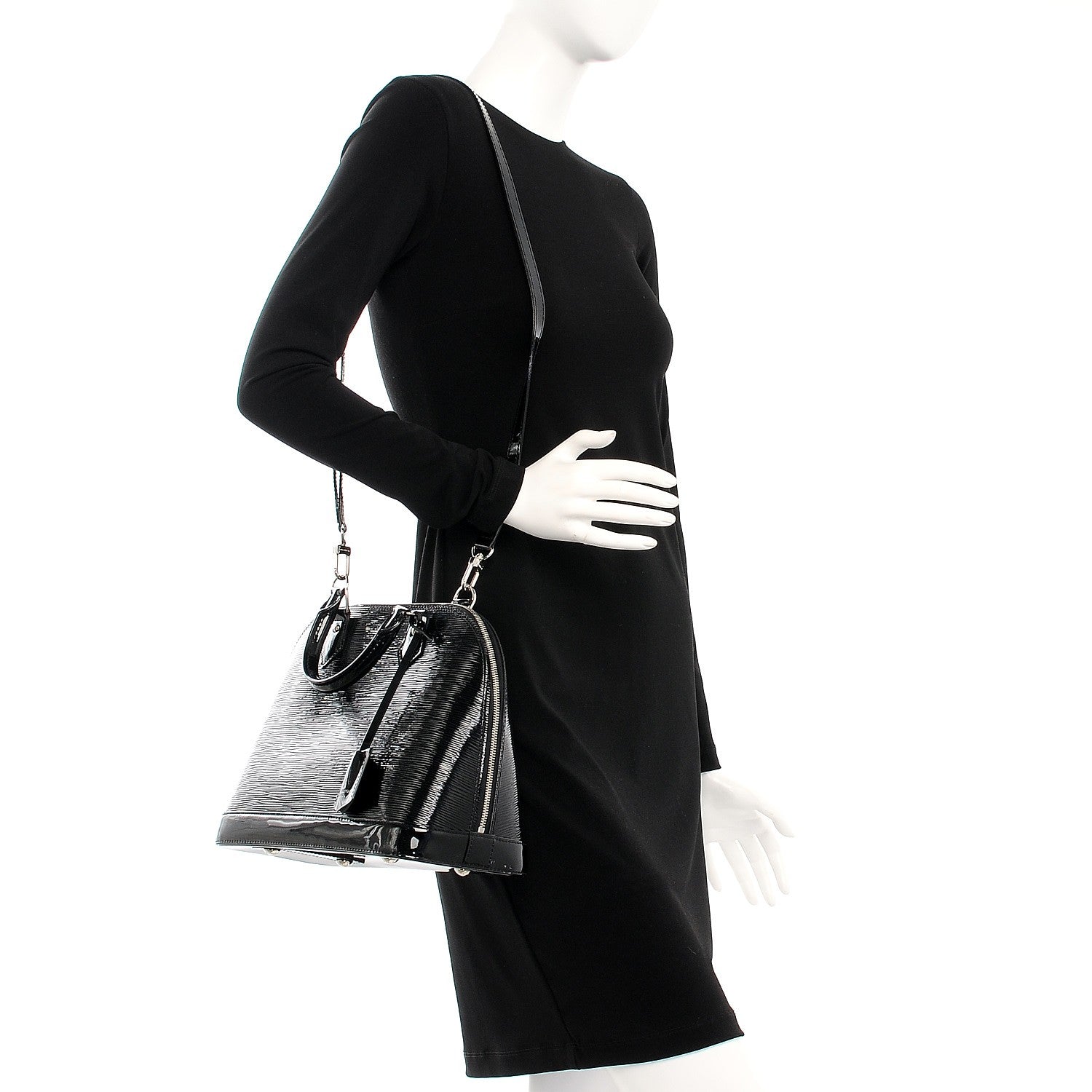 Louis Vuitton Electric Epi Alma PM Black 2 of 12