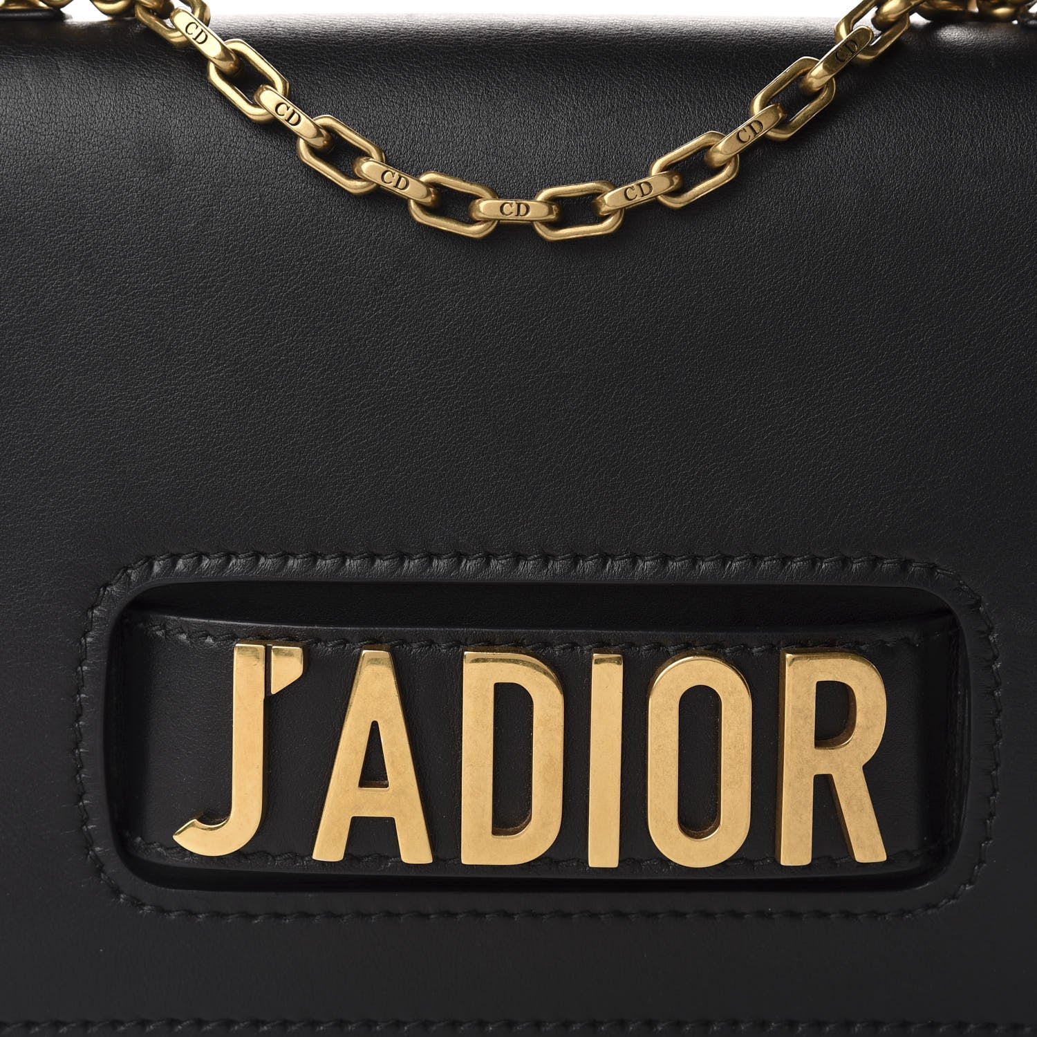 Christian Dior Calfskin J'Adior Chain Flap Bag Black 11 of 11