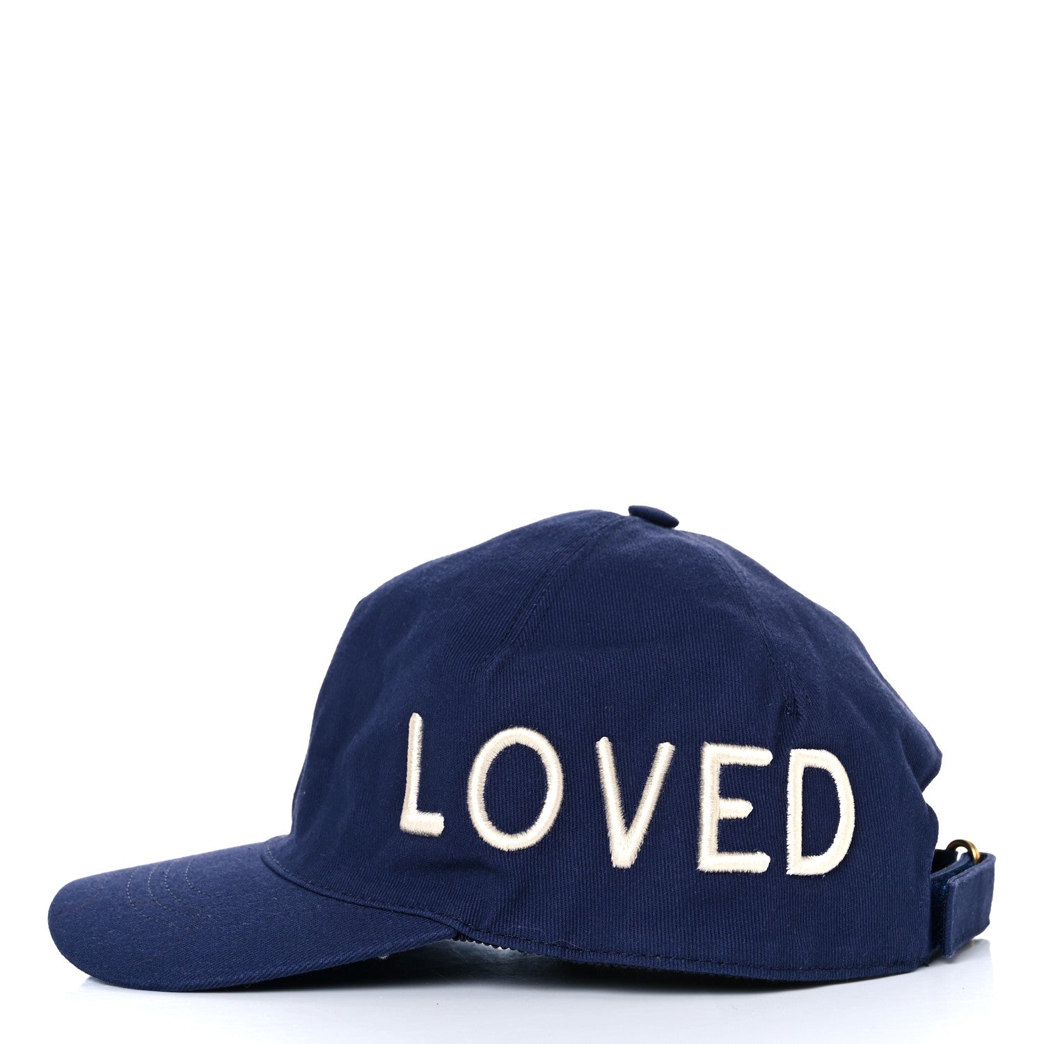 Gucci Cotton Loved Gucci Baseball Hat M Navy 3 of 13