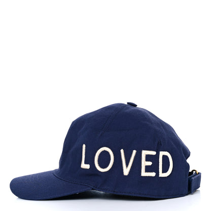 Gucci Cotton Loved Gucci Baseball Hat M Navy 3 of 13