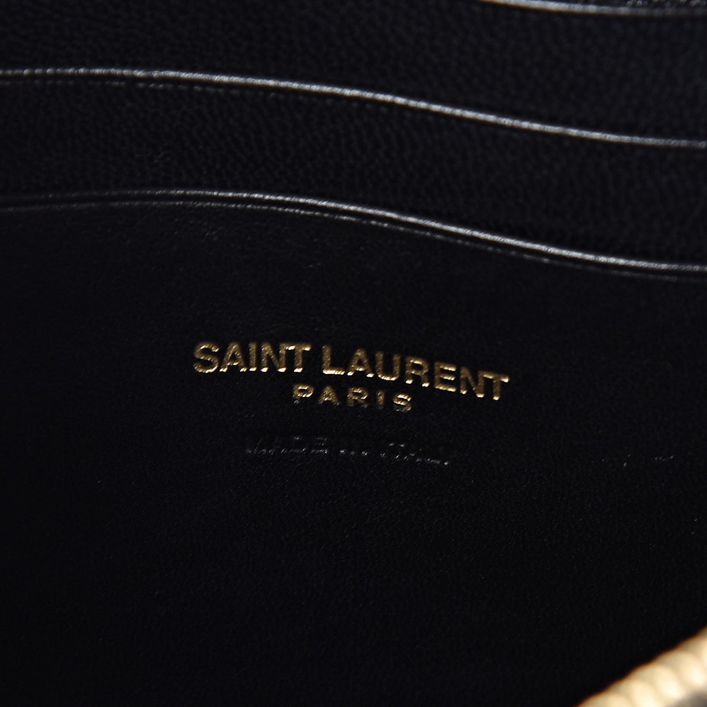 Grain De Poudre Matelasse Monogram Mini Lou Camera Bag Black