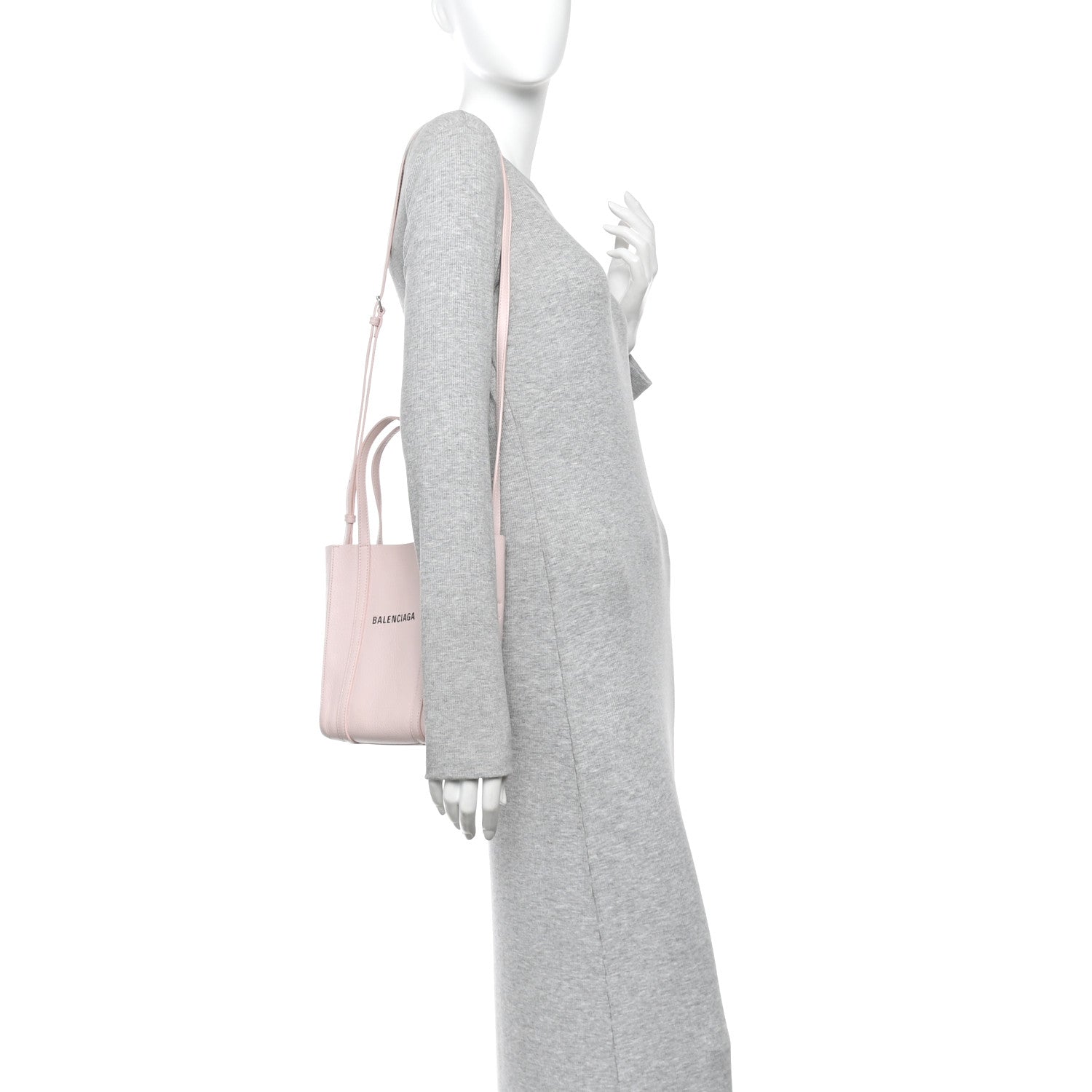 Balenciaga Calfskin XXS Everyday Tote Light Rose 2 of 12