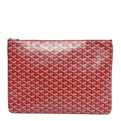Goyard Goyardine Senat Pochette GM Red 1 of 6