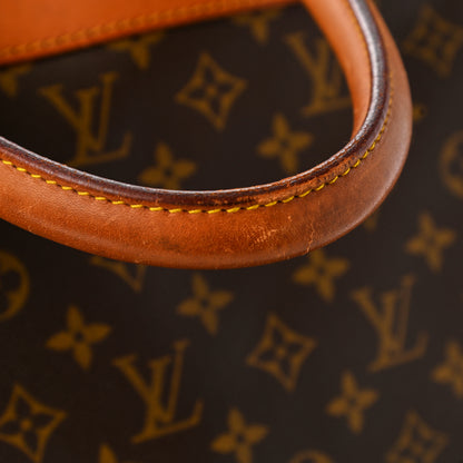Louis Vuitton Monogram Alize 2 Compartment Luggage Travel Bag 26 of 34