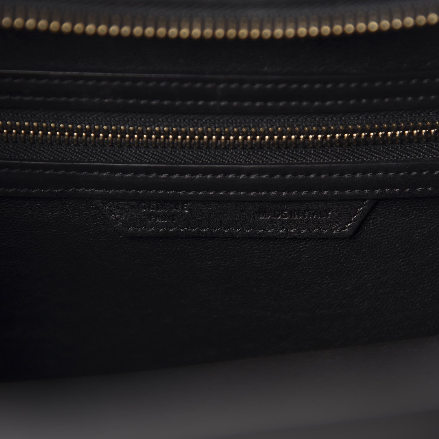 Celine Elephant Calfskin Mini Tri-Color Luggage Chalk 12 of 13