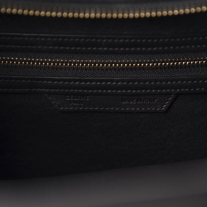 Celine Elephant Calfskin Mini Tri-Color Luggage Chalk 12 of 13