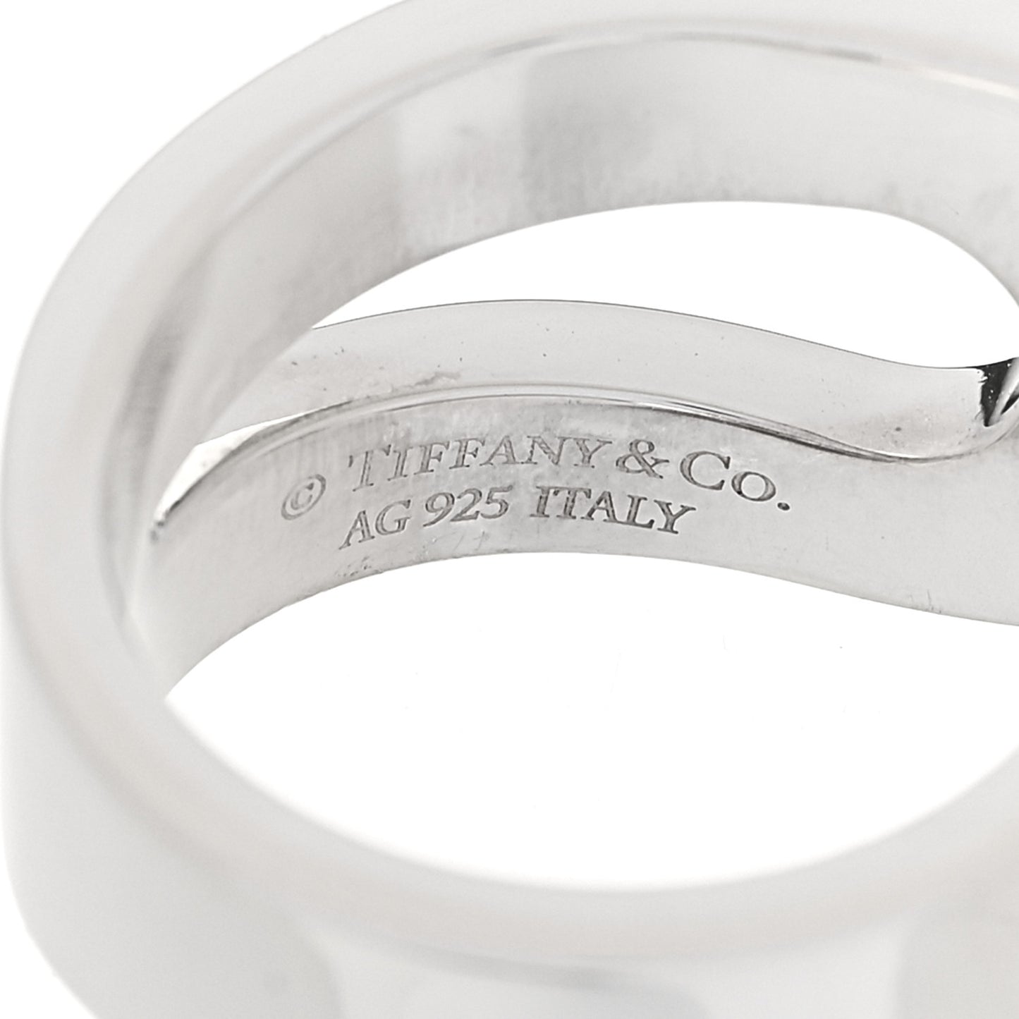 Sterling Silver Out of Retirement Loop Ring 53 6.25