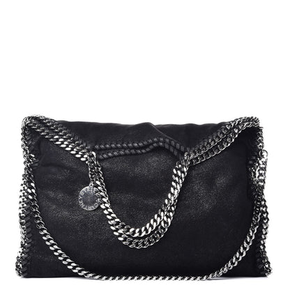 Stella McCartney Shaggy Deer Falabella Fold Over Tote Black 1 of 11